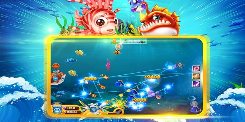 Vũ khí được trang bị trong bắn cá 2 người